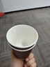 古月天呈热饮纸质咖啡杯一次性双层瓦楞纸杯带盖S形加厚隔热杯子打包商用 格子瓦楞杯8盎司100个（无盖） 实拍图