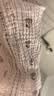婧麒（JOYNCLEON）月子服纯棉春夏款纱布产后哺乳孕妇睡衣家居服 粉XXL jyz181399 实拍图