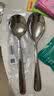 onlycook316L不锈钢盘子家用圆盘加厚餐盘碟子菜盘水果盘春卷盘备菜盘14cm 实拍图