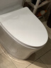 九牧（JOMOO）马桶家用一级水效防臭卫浴虹吸式马桶坐便器大冲力抗菌卫生间坐厕 镇店热卖【升级无棱】11370 305坑距(2515城包安装) 实拍图