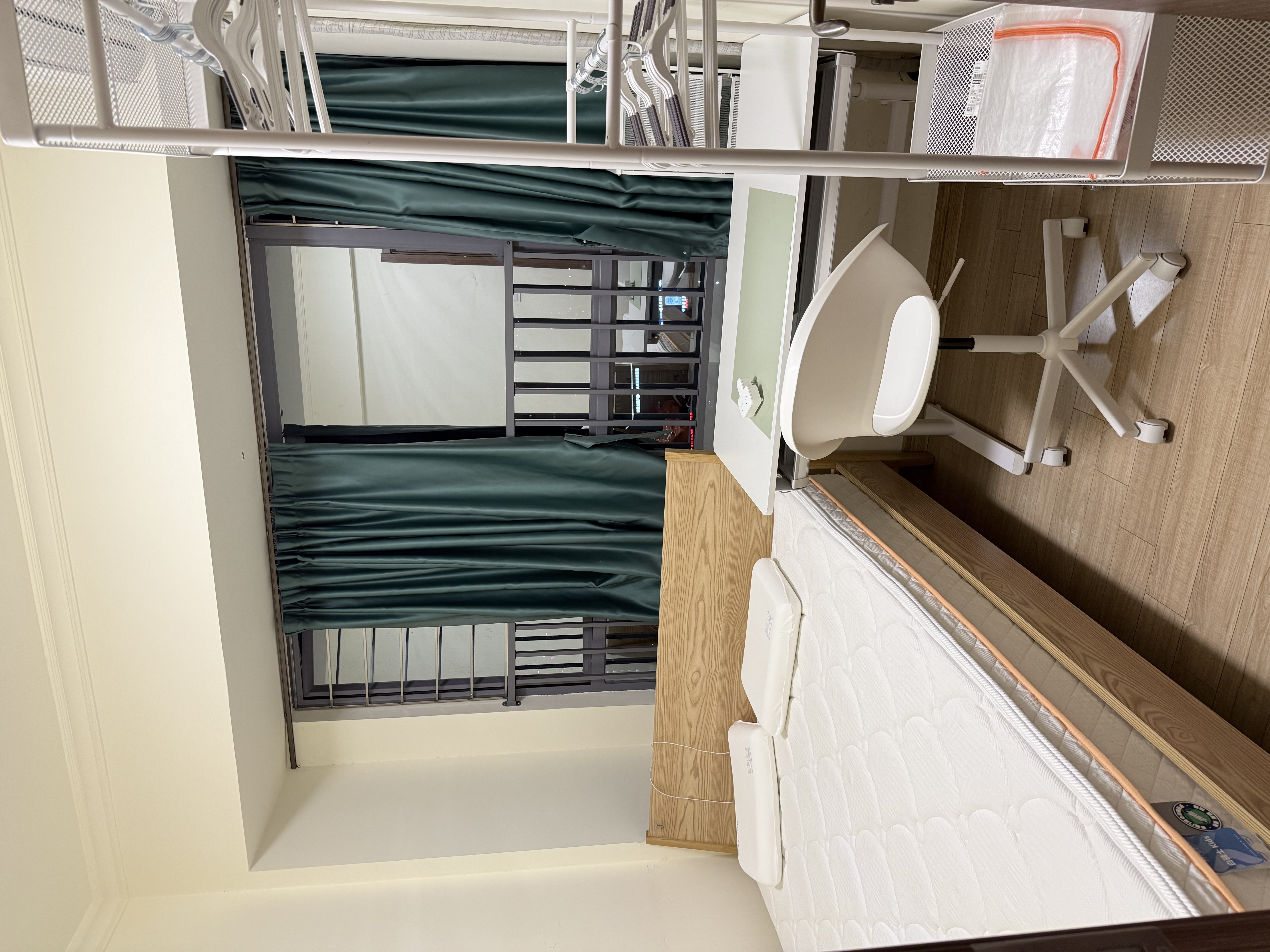 宜家（IKEA）马凯帕落地式衣帽架挂衣架卧室置物架储物单元墙角室内衣服架子 白色 实拍图
