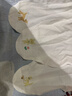 全棉时代婴儿隔汗巾纱布吸汗儿童宝宝开学幼儿园纯棉垫背小熊小鹿小猫3条 实拍图