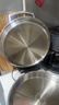 美的（Midea）电饼铛 小钢炮0涂层316L不锈钢电饼档 家庭用40mm超深双面加热 煎饼锅烤肉锅烙饼锅早餐机电煎锅s1 实拍图