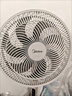 美的（Midea）【飓风节能】七叶柔风立式电风扇/家用轻音落地扇/台式小型风扇/大风力遥控定时摇头风扇 SAH35BSJ 实拍图