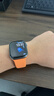 Apple/苹果 Watch S11 智能手表GPS+蜂窝款46毫米深空灰色铝金属表壳黑色运动型表带M/L MFDE4CH/B 实拍图