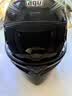 AGV K1S头盔K1摩托车机车全盔四季通用全覆式跑盔男女广角通风透气3C K1S-BLACK（亮黑） L（适合57-58头围） 实拍图