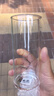 希诺单层玻璃杯啤酒杯水杯泡茶杯牛奶杯家用办公耐高温加厚凉水杯套装 445ml-9913情侣两只装 实拍图