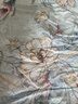 富安娜蚕丝被 100%蚕丝可机洗A类裸睡夏凉被 单人空调被子 152x210cm 实拍图