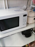 美的（Midea）【价保618】变频小清新微波炉 液晶屏幕 磨砂面板 小型20L家用 匠心工艺一级能效（PM2002） 实拍图