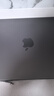 VOKAMO【2026新款M5适用】苹果电脑笔记本MacBook Air13保护壳M4/3/2带支架22到2025年新款外套 磨砂透黑 实拍图