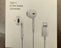 苹果有线耳机Type-C/Lightning接口入耳式适配华为/小米ipad平板/iPhone15/16/17promax电脑原装正品 【官配正品】苹果15/16系列C口耳机 实拍图