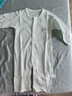 婧麒婴儿衣服夏季薄款新生宝宝提花连体衣长袖纯棉空调服爬服夏装单件 宇航员蓝 80cm 实拍图