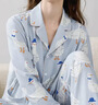 嫚熙（EMXEE）月子服春夏产后哺乳孕妇睡衣居家外出可外穿哺乳睡衣套装家居服XL 实拍图