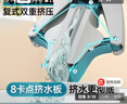 美丽雅胶棉拖把28cm2拖头懒人吸水海绵家用一拖净免手洗卫生间拖地神器 实拍图