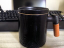京东京造茶杯便携式黑陶茶泡茶壶茶杯功夫茶具办公杯随身茶壶容量400ml 实拍图