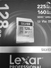 雷克沙（Lexar）128GB SD存储卡 U3 V30 佳能索尼富士尼康相机高速SD卡 读225MB/s 写160MB/s 4K超清录制 SD银卡 实拍图