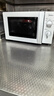 美的（Midea）【价保618】快捷微波炉 家用小型 360°转盘加热 旋钮操控 易洁内胆（M1-L213B二代） 实拍图