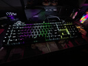 美商海盗船 (USCORSAIR) K100 RGB 光轴 机械键盘 游戏键盘 有线连接 全尺寸 黑色 OPX光轴 实拍图