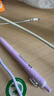 uni三菱 uni-ball UM-100中性笔2黑1蓝高颜值0.5mm签字笔商务学生考试刷题专用水笔水性笔 3支 实拍图