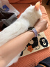Apple/苹果 Watch S11 智能手表GPS款42毫米银色铝金属表壳雾紫色运动型表带S/M MEUT4CH/B 实拍图