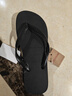 havaianas哈唯纳Top炫彩夹脚人字拖女夏海边平底拖鞋情侣款 0090-火耀黑 41-42 巴西码 实拍图
