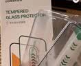 绿联【无黑边不挡屏】适用苹果17钢化膜iPhone17手机膜16Pro通用无边高清全屏防摔防爆保护膜 2片装 实拍图