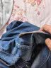 真维斯（Jeanswest）牛仔裤男2026夏季薄款宽松直筒裤百搭男裤子休闲长裤蓝色33 实拍图
