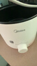 美的（Midea）电煮锅 宿舍小电锅 电蒸锅 学生寝室一体泡面小火锅电煮锅 多功能锅 电热锅 XZE1613 配蒸笼 1.7L 实拍图