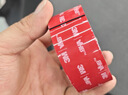 3M强力双面胶VHB™胶带粘ETC车标尾翼雨眉迎宾踏板车身窗装饰条防水耐高温5952黑色 30mm宽2m长 实拍图