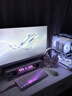 华硕ROG XG27ACMES-W 27英寸显示器2K240Hz电竞显示器超频255Hz HDR400 G-Sync 0.3ms响应 HDMI 2.1 实拍图