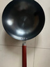 九阳（Joyoung）炒锅铁锅健康无涂层精铁锅家用炒菜锅炉灶通用34cm带盖C122 实拍图