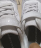Skechers斯凯奇儿童鞋运动鞋透气四季男女童鞋中大童跑步鞋小白鞋405315L 【透气款】女童-白色/WHT 37 实拍图