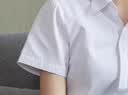 EAEOVNI短袖衬衫女职业装夏季棉女士白色衬衣通勤面试银行正装气质工作服 纯白色短袖【方.领】 38 【108-118斤】 实拍图