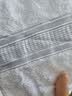 金号新疆棉浴巾A类纯棉吸水情侣运动洗澡巾 单条装140*72cm 320g 白色 实拍图