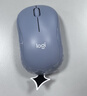 罗技（Logitech）M221 轻音鼠标 无线鼠标 办公鼠标 对称鼠标 带无线微型接收器 雾霭蓝 实拍图