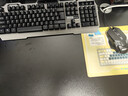 联想（Lenovo）有线游戏键鼠套装PW41 发光七彩呼吸灯 金属面板 吃鸡电竞键盘鼠标套装男生 台式机笔记本 黑 实拍图