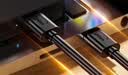 毕亚兹 高速USB3.0数据线传输公对公 2米 双头移动硬盘盒高速传输数据连接线 笔记本散热器车载MP3线  实拍图