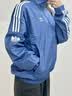 adidas宽松日常舒适运动夹克外套男女春季新款阿迪达斯官方三叶草   深蓝（推荐选大一码)   L 实拍图
