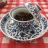 京东京造 盖碗茶具 景德镇盖碗陶瓷茶具主人杯礼盒装 青花缠枝莲盖碗壶承 实拍图