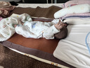 婴儿凉席冰丝席子新生儿可用夏季儿童幼儿园午睡藤席宿舍双面凉席 动物乐园 55*100cm(婴儿床推荐尺寸) 实拍图