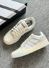 adidas ENTRAP美式校园风运动少年感复古篮球风板鞋男女阿迪达斯   米白色/灰色   36 实拍图
