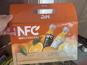农夫山泉100%纯果汁NFC橙汁900ml*4瓶整箱装鲜果冷压榨饮料礼盒 实拍图