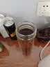 京东京造 茶杯 双层玻璃水杯男士泡茶水分离隔热杯子500ml 实拍图