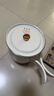 美的（Midea）电煮锅 电热锅 便携式折叠锅 分体式小电锅 316L不锈钢泡面锅 0涂层旅行出差烧水多功能锅XZC16X01 实拍图