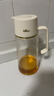小熊（Bear）油壶 调料瓶抗菌玻璃油瓶酱油瓶600ml 自动开合不挂油CX-W0058 实拍图
