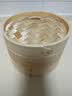 拜杰竹蒸笼 家用小笼包蒸笼屉 点心蒸笼手工艺竹蒸笼20cm 2层1盖 实拍图