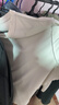 杰克·琼斯（JACK&JONES）26年男装四季打底T恤男士凉感透气多色情侣款短袖t恤水洗不易走形 白色A06 L 180 实拍图