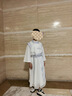 小淘孩男童汉服春秋儿童古装明装长袖中国风演出服中秋表演服 清风140 晒单实拍图