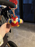 jollybaby小鸟飞飞安抚毛绒玩具婴幼儿推车挂件毛绒车载玩具床铃-鹦鹉 实拍图
