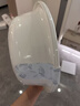 妙然洗脸盆2个 白色加厚塑料婴儿盆洗菜盆洗脚盆学生塑料盆泡脚盆 实拍图